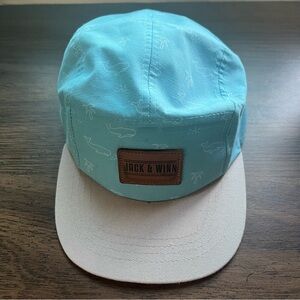 5 panel kids adjustable hat